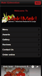 Mobile Screenshot of makiedmonton.com